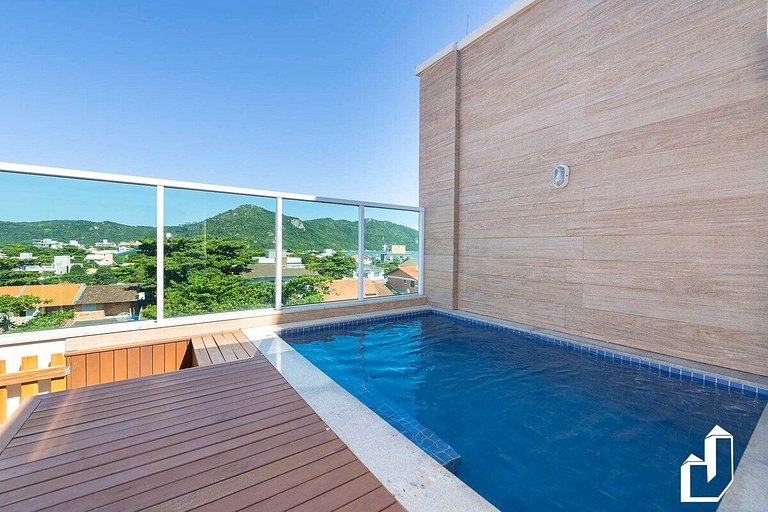 Cobertura duplex com piscina e 03 suítes