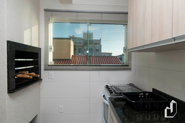 Acomodação para 4 | Apto 1 quarto | Canto Grande | 70m praia