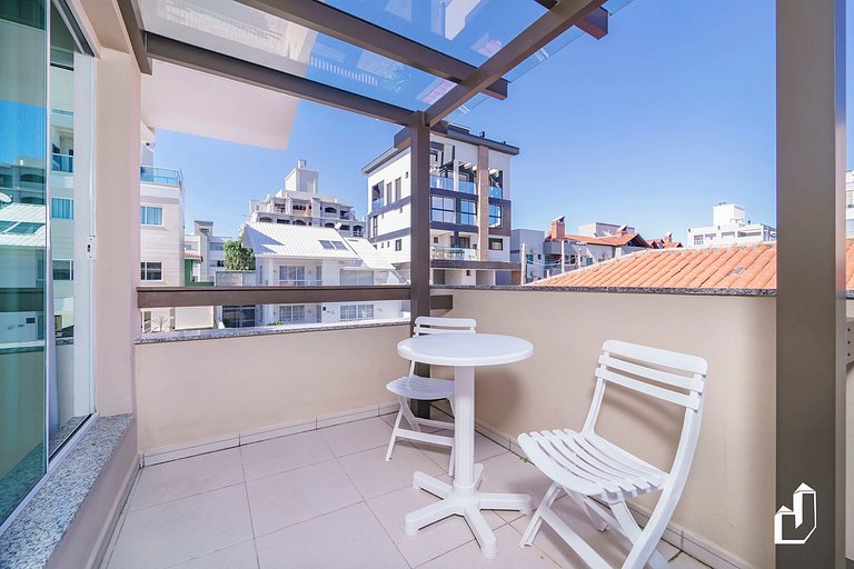 Acomodação para 4 | Apto 1 quarto | Canto Grande | 70m praia