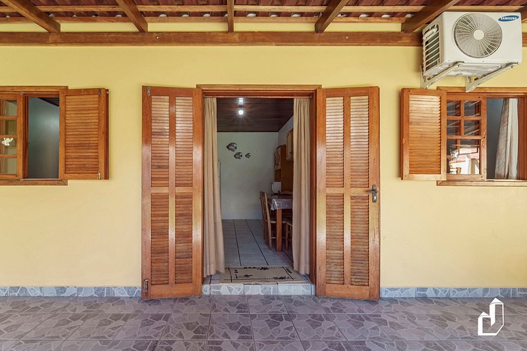 Casa de praia simplesmente encantadora