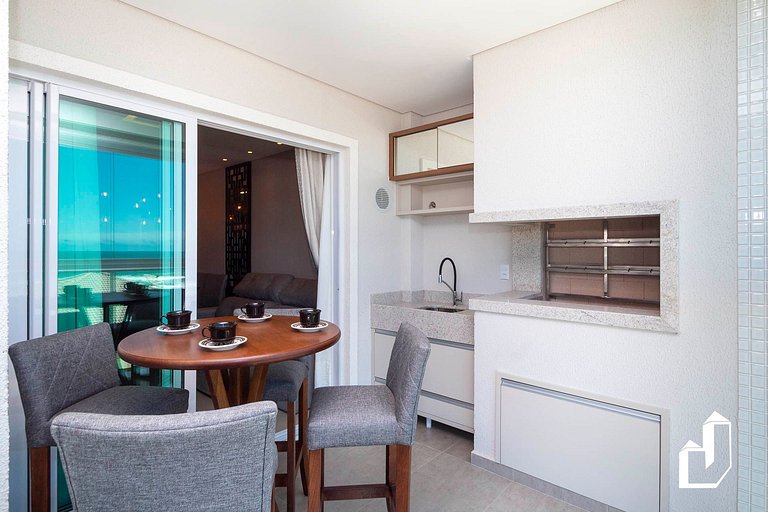 Apartamento 02 suítes em Mariscal - Vista para o Mar