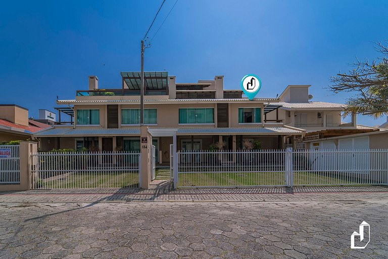Acomodação para 4 | Apto 1 quarto | Canto Grande | 70m praia