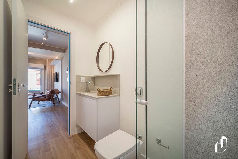 Casa com 02 dormitórios e jacuzzi aquecida