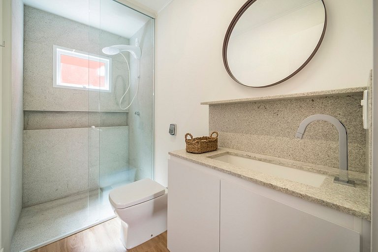 02 dormitórios de casal com jacuzzi aquecida