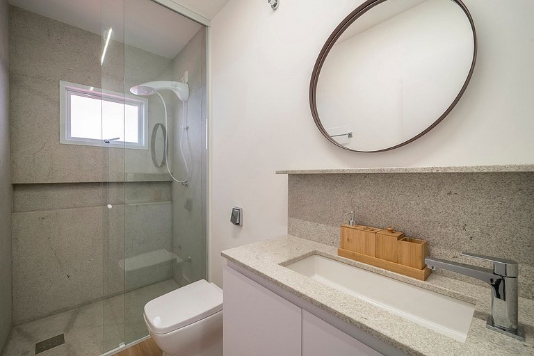 A sua casa na praia com jacuzzi aquecida