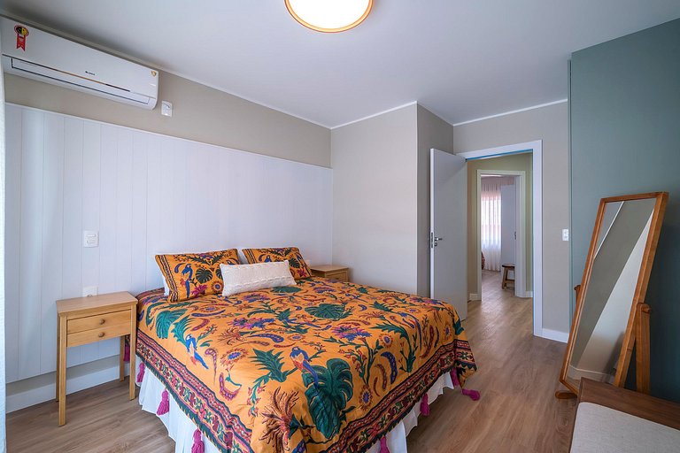 A sua casa na praia com jacuzzi aquecida