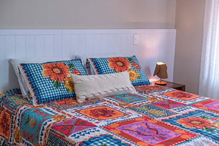 A sua casa na praia com jacuzzi aquecida