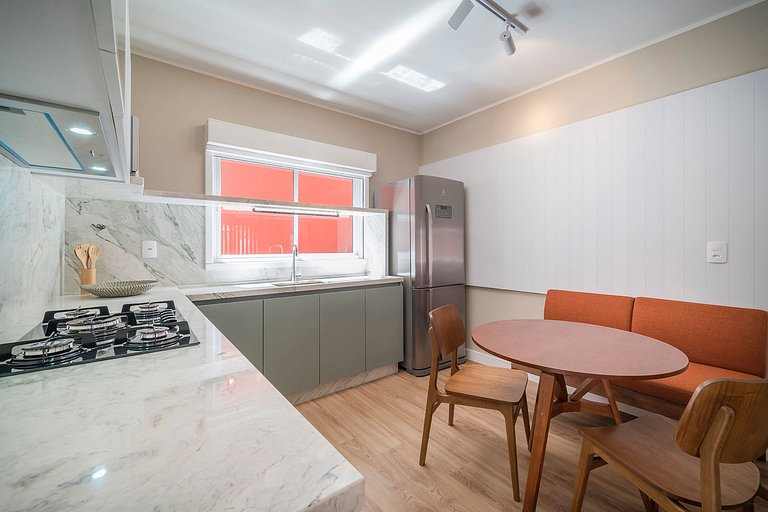 A sua casa na praia com jacuzzi aquecida