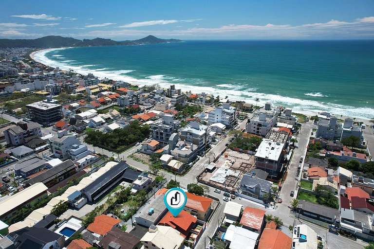 A sua casa na praia com jacuzzi aquecida