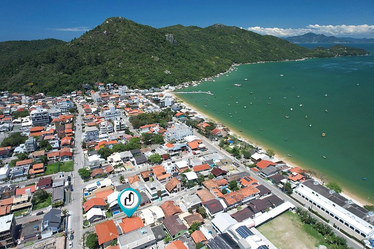 A sua casa na praia com jacuzzi aquecida