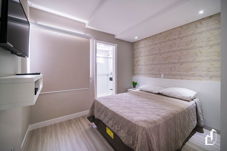 Apartamento pé na areia em Canto Grande | Petit Village