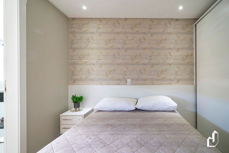 Apartamento pé na areia em Canto Grande | Petit Village