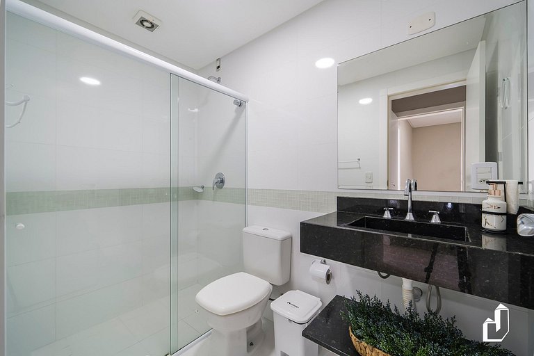 Apartamento pé na areia em Canto Grande | Petit Village