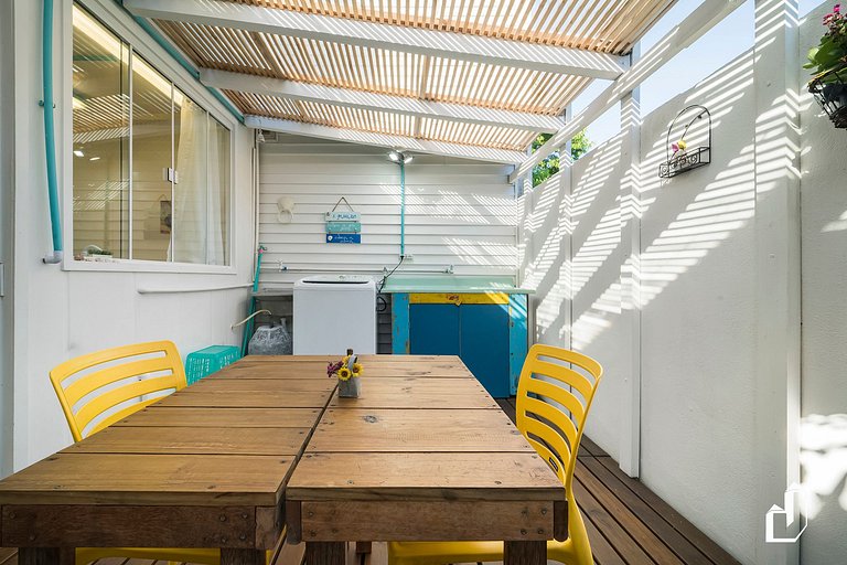 Casa térrea com todos os ambientes climatizados aconchego e