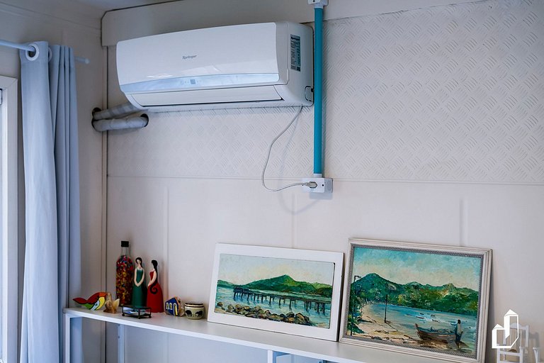 Casa térrea com todos os ambientes climatizados aconchego e