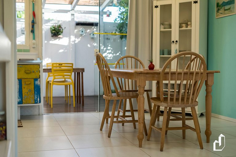 Casa térrea com todos os ambientes climatizados aconchego e