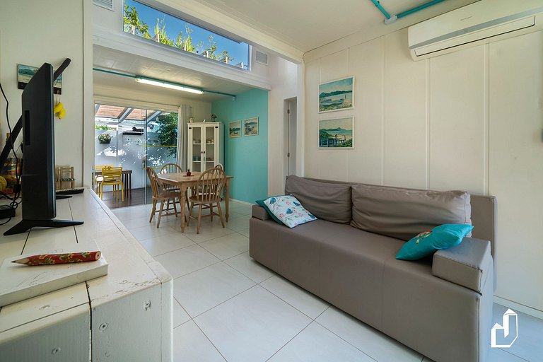 Casa térrea com todos os ambientes climatizados aconchego e