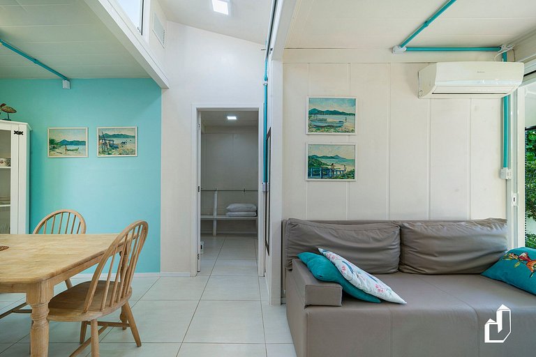 Casa térrea com todos os ambientes climatizados aconchego e
