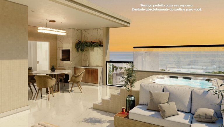 Costa do Pacífico • Apartamentos com 02 e 03 suítes
