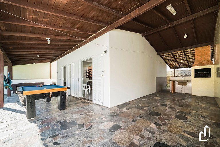 Casa 30m da Praia | 10 pessoas | Canto Grande
