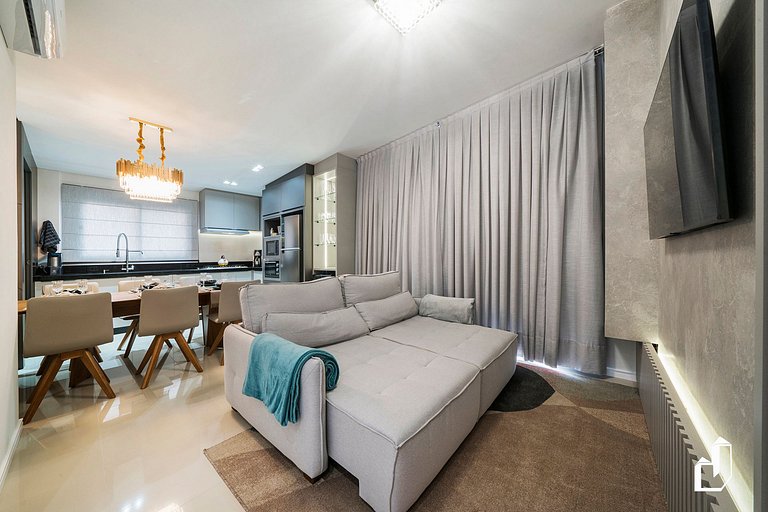 Vista Mar: Cobertura Duplex com 03 dormitórios