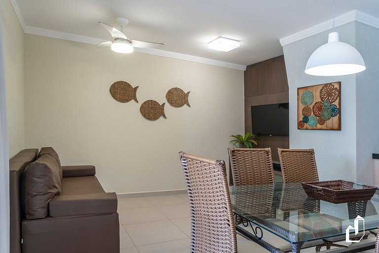 Apartamento térreo com 02 dormitórios