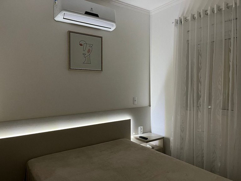 Lindo apartamento garden para 06 pessoas em Mariscal
