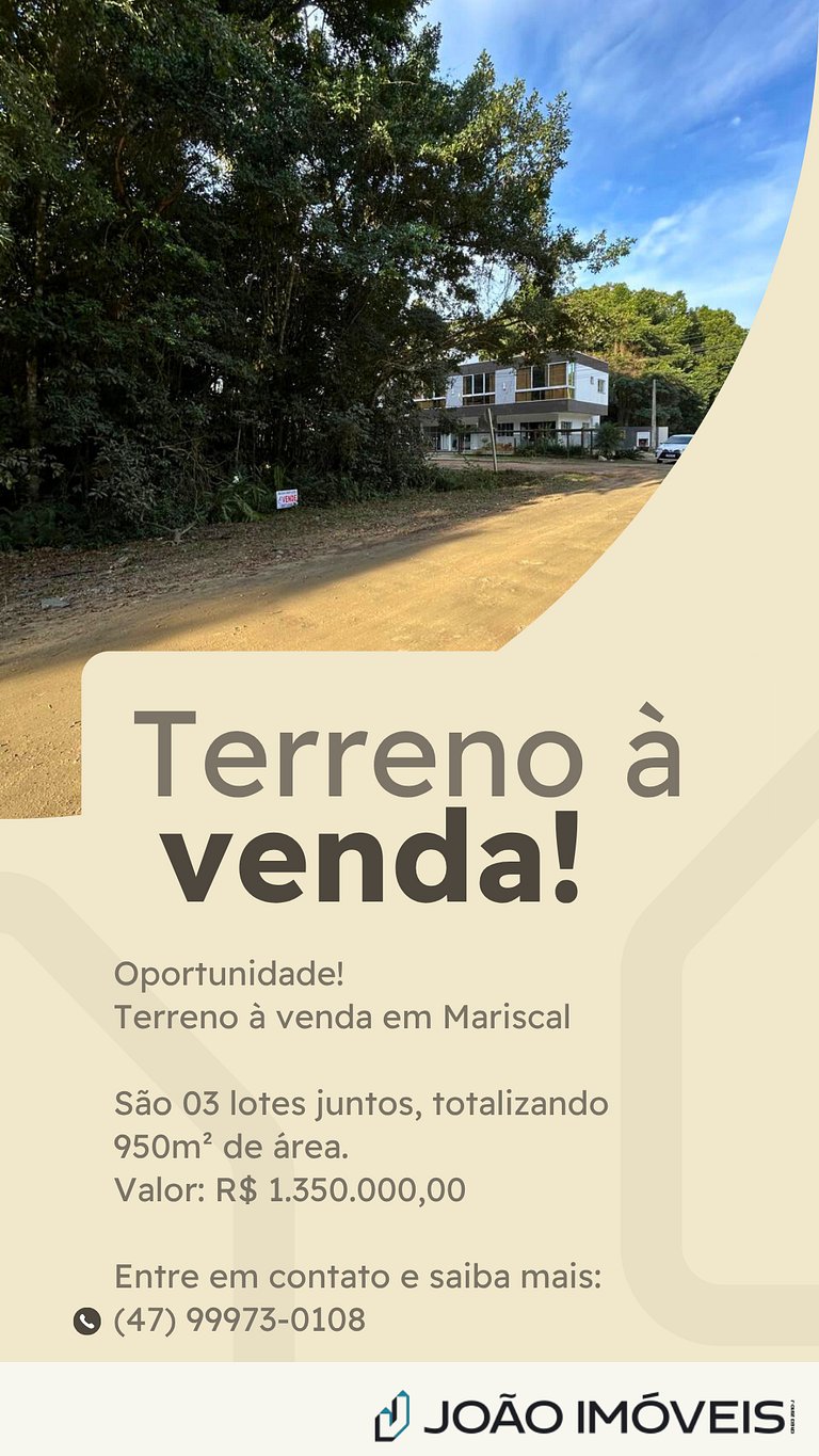 Oportunidade - Terreno à venda em Mariscal