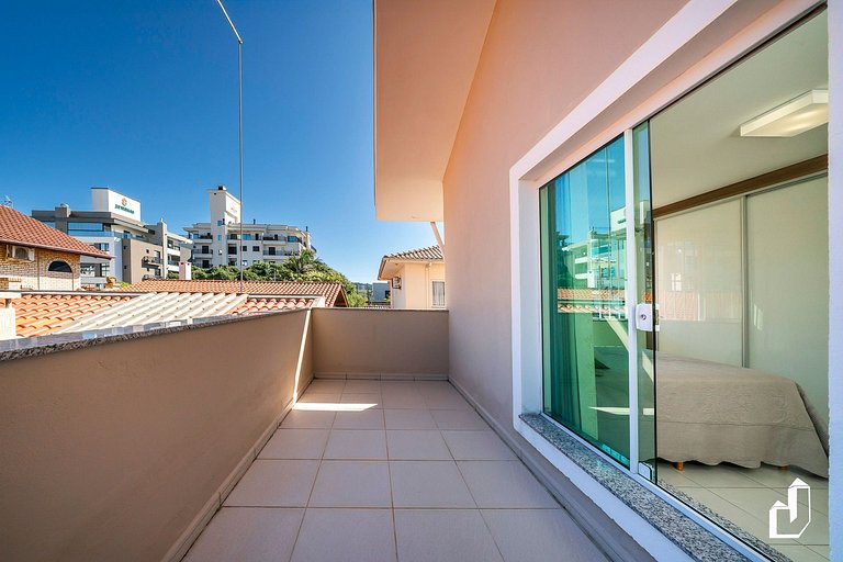 Acomodação para 4 | Apto 1 quarto | Canto Grande | 70m praia