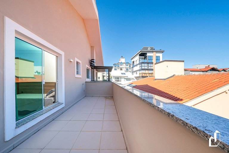 Acomodação para 4 | Apto 1 quarto | Canto Grande | 70m praia