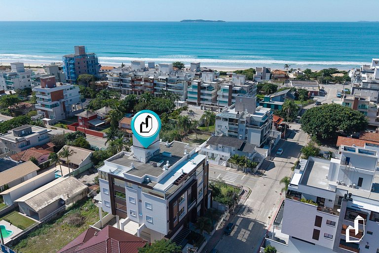 Lindo apartamento garden para 06 pessoas em Mariscal