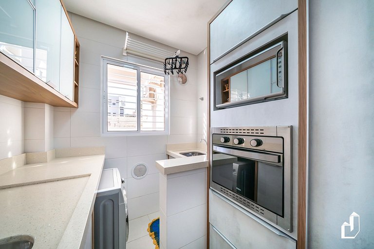 Lindo apartamento garden para 06 pessoas em Mariscal