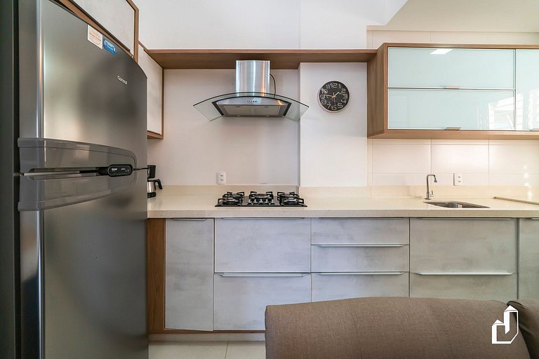 Lindo apartamento garden para 06 pessoas em Mariscal