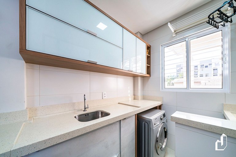 Lindo apartamento garden para 06 pessoas em Mariscal