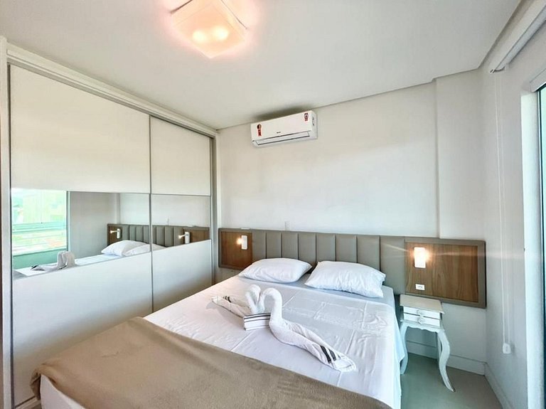 Acomodação para 9 | Cobertura 3 Quartos | Vista Mar