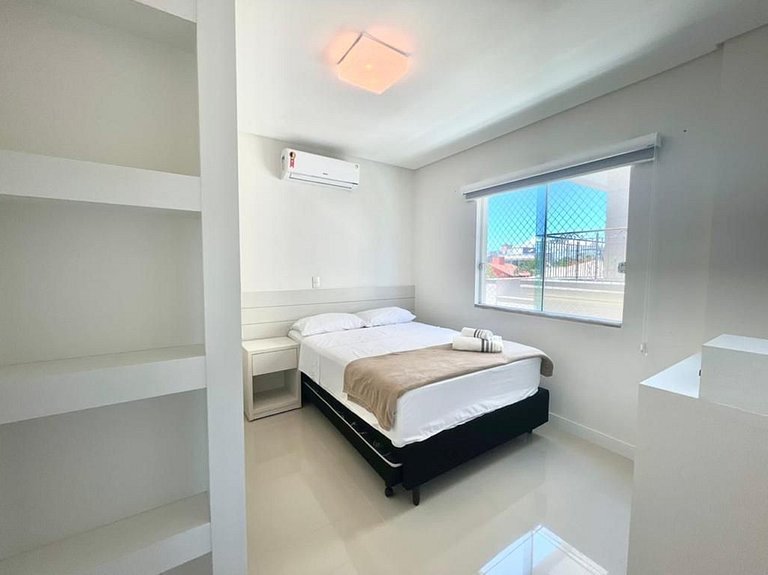 Acomodação para 9 | Cobertura 3 Quartos | Vista Mar