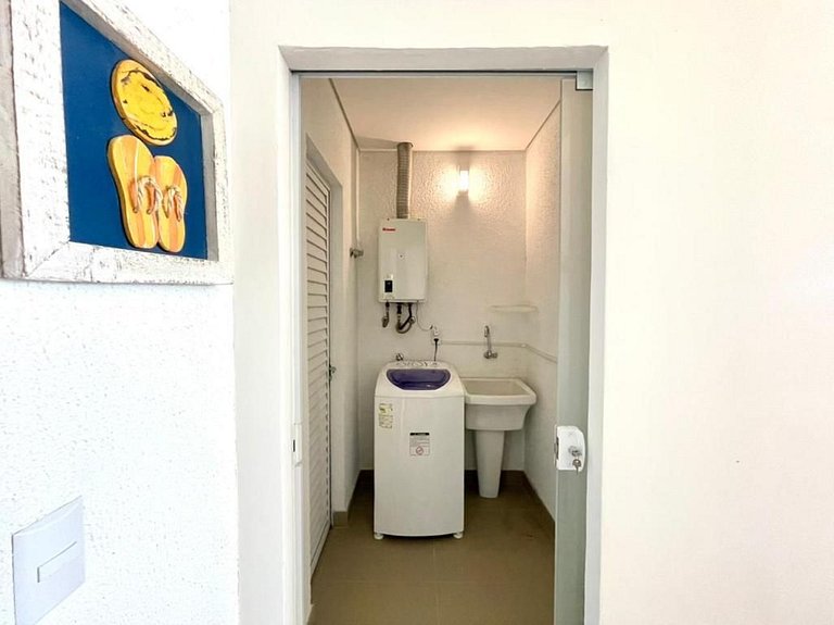Acomodação para 9 | Cobertura 3 Quartos | Vista Mar