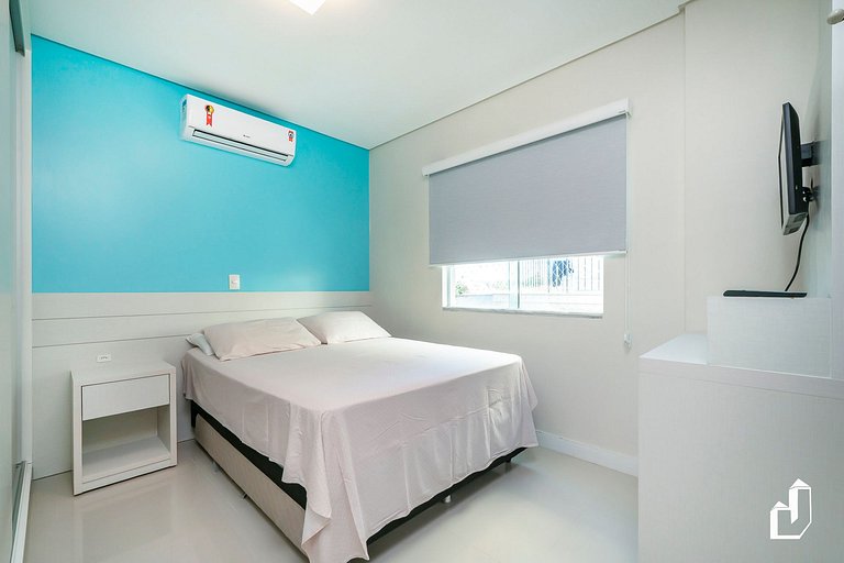 Acomodação para 9 | Cobertura 3 Quartos | Vista Mar