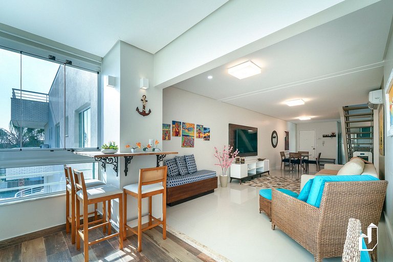 Cobertura na Avenida dos Coqueiros | 03 Quartos | Vista Mar