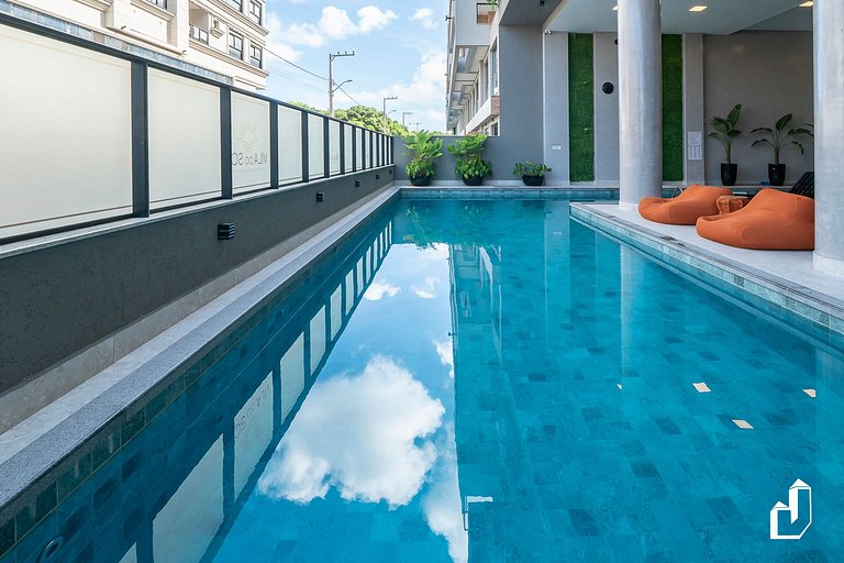 Cobertura com 3 suítes e vista | 150m da praia