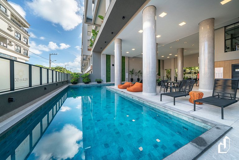 Cobertura com 3 suítes e vista | 150m da praia