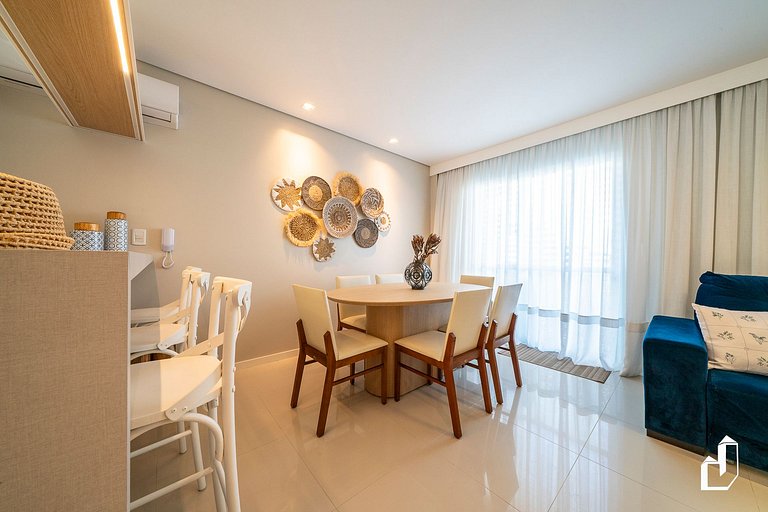 Petit Village com piscina e saída direta para a praia