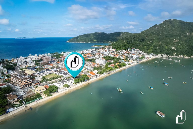 Beira-mar em Canto Grande para 08 pessoas