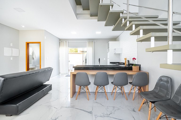 Casa 2 suítes | até 8 pessoas | Canto Grande