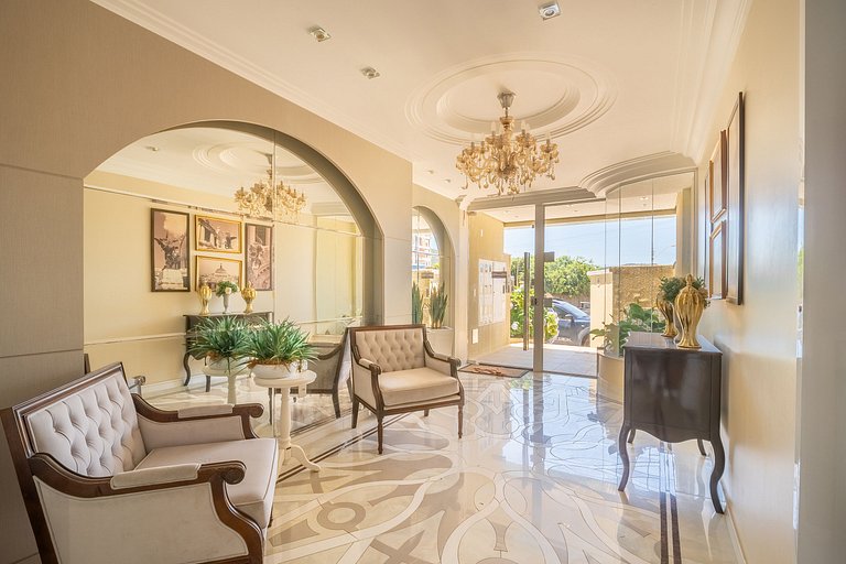 Apartamento vista para o mar com 02 dormitórios