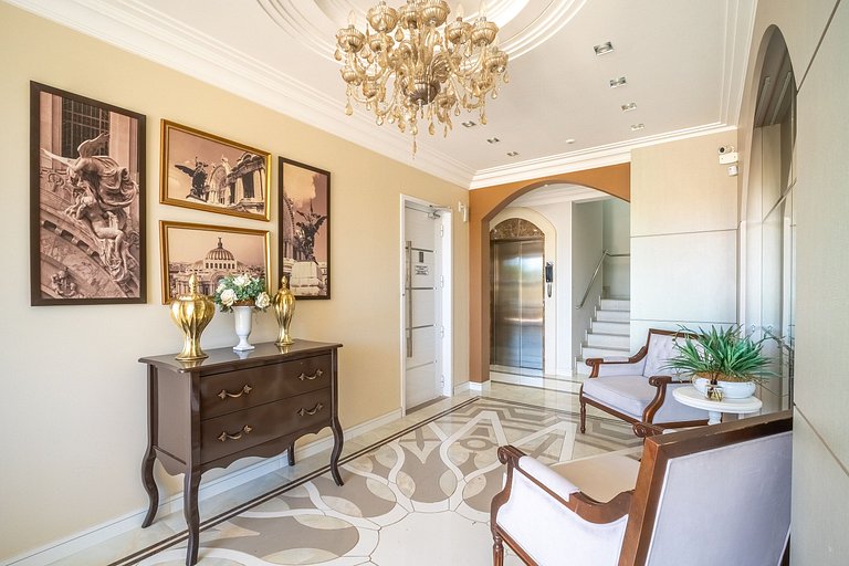 Apartamento vista para o mar com 02 dormitórios