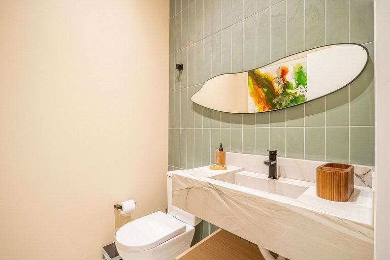 02 suítes com vista para o mar e o pôr do sol