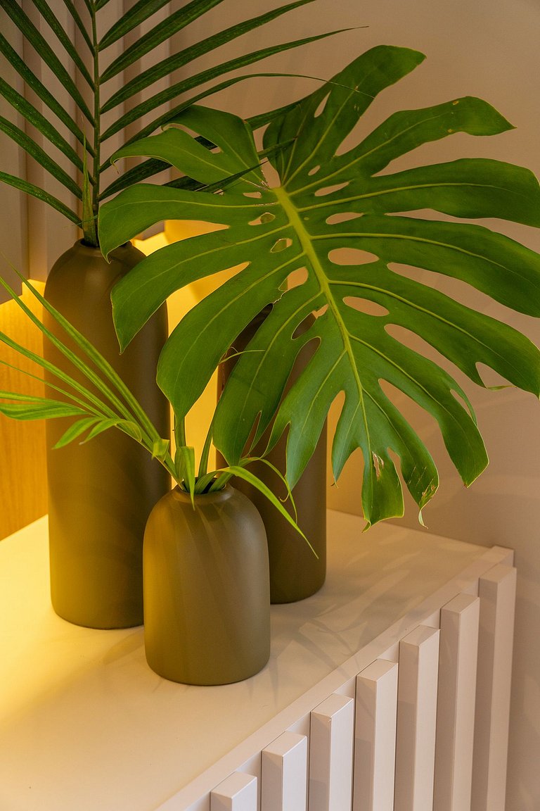 02 suítes com vista para o mar e o pôr do sol