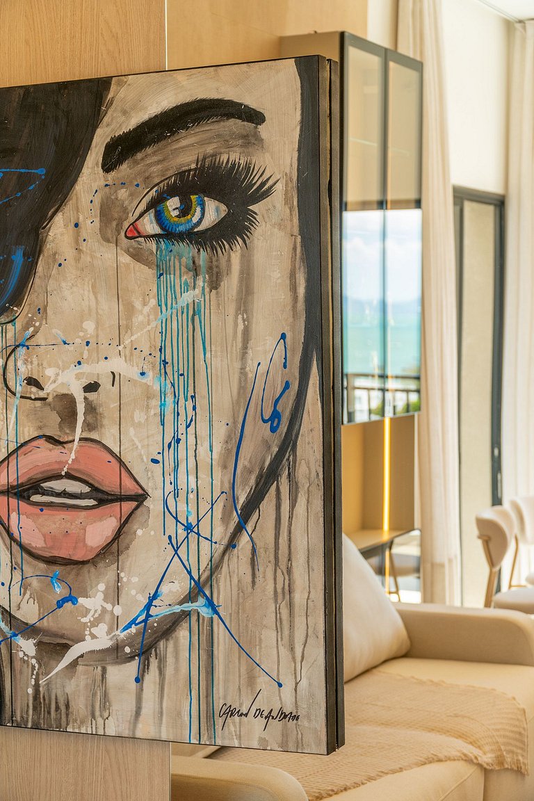 02 suítes com vista para o mar e o pôr do sol