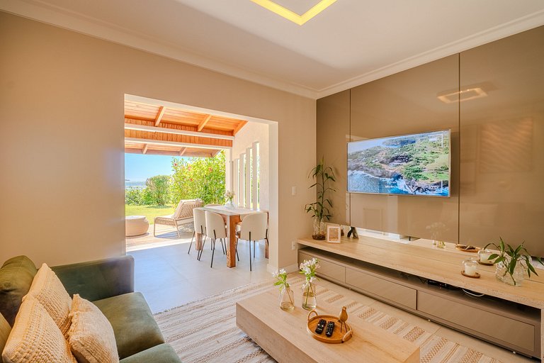 Residencial Guilhermina frente ao mar com 02 suítes